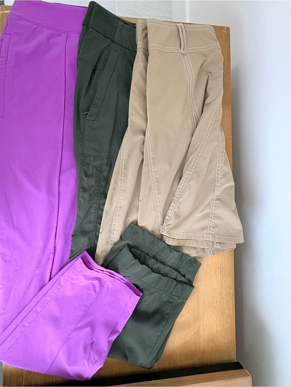 Athleta 3 piece bundle Pants Skort Sz S (4-6) EUC